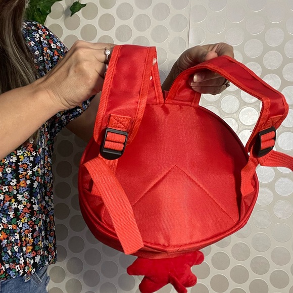 NWT BACKPACK CHILDREN SCHOOL BAG UNISEX FOX BABY RED. 9’x3’x10’in. - Picture 3 of 17